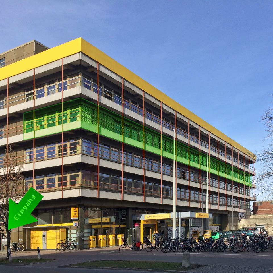 Das Gebäude Bahnhofsplatz 10 in Oldenburg