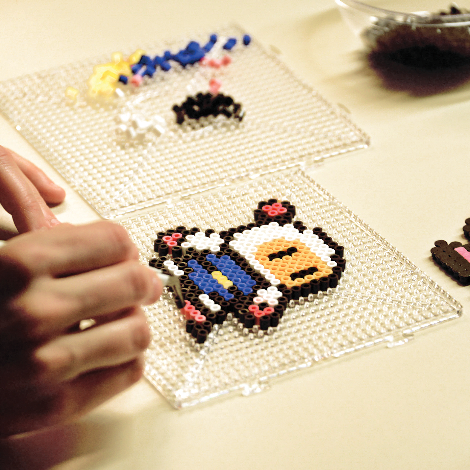 Pixel Art mit Bügelperlen