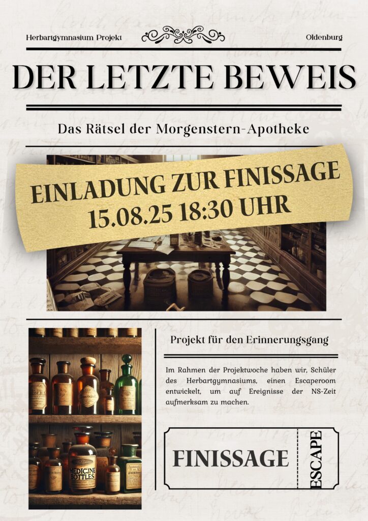 Finissage Der Letzte Beweis Escape Room